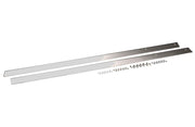 Kentrol 30414 Kentrol 76-86 Jeep CJ7 Rocker Guards Pair - Polished Silver