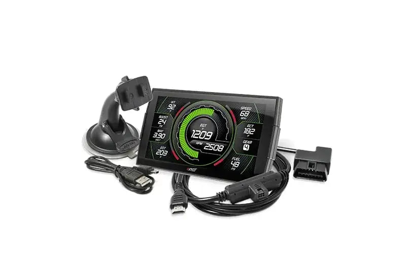85400-200 Edge GM Diesel Evolution CTS3 01-16 6.6L engine performance tuner with advanced technology and accessories.