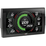 Advanced Evolution CTS3 monitor displaying performance statistics for 6.6L GM diesel engines (2001-2016).