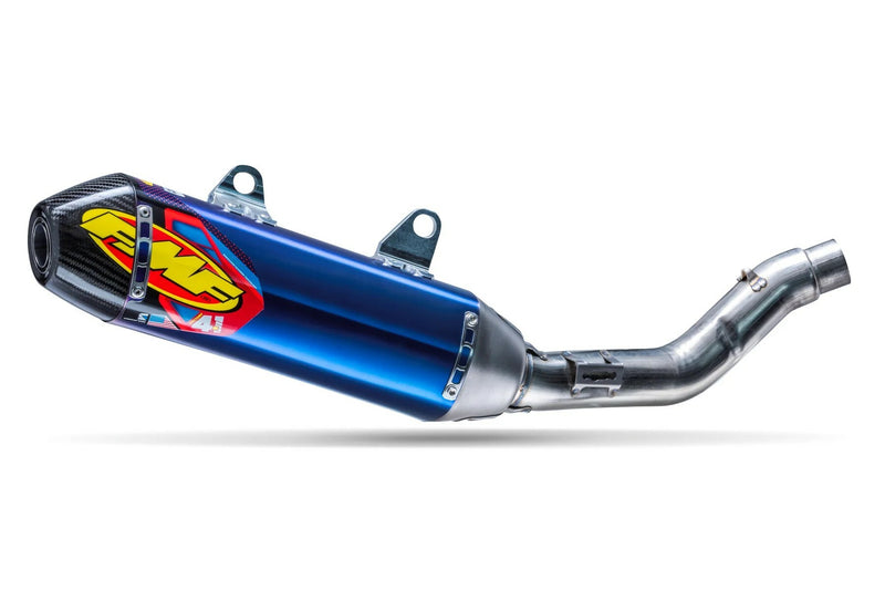 FMF Factory 4.1 Slip-On Exhaust 045700 - Carbon 4.1 Rct TI Ano Cap Tri
