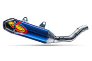 FMF Factory 4.1 Slip-On Exhaust 045700 - Carbon 4.1 Rct TI Ano Cap Tri