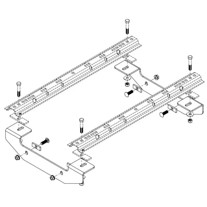 8552010 Fifth Wheel Trailer Hitch Mount Kit