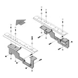 8553021 Demco Frame Bracket Kit Mount 5Th Wheel - Fifth Trailer Hitch