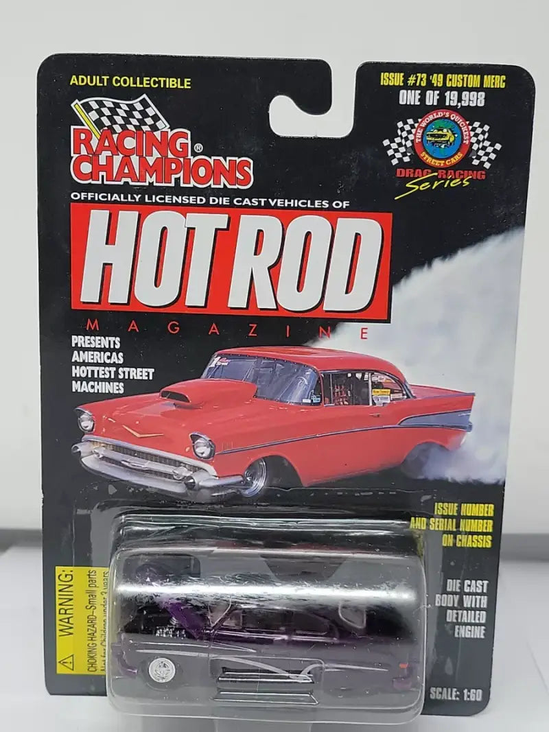 Racing Champions Hot Rod die-cast small engine single car for Champion Small Engine collection