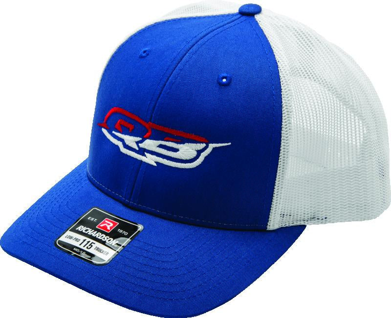QuadBoss 155391 Quadboss Red/White Merica Hat - 155391