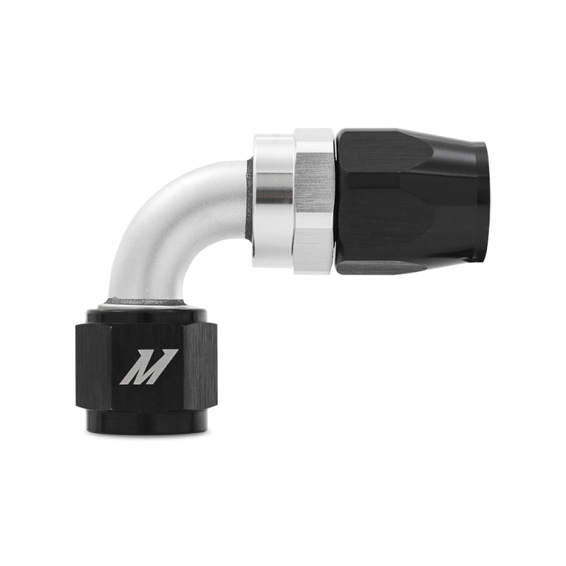 Mishimoto MMFT-SW-08-90 Mishimoto Aluminum -8AN 90 Degree Fitting - Black