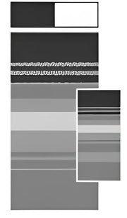 Layered sedimentary rock column image for 86128D8D Carefree Fiesta-Blk display