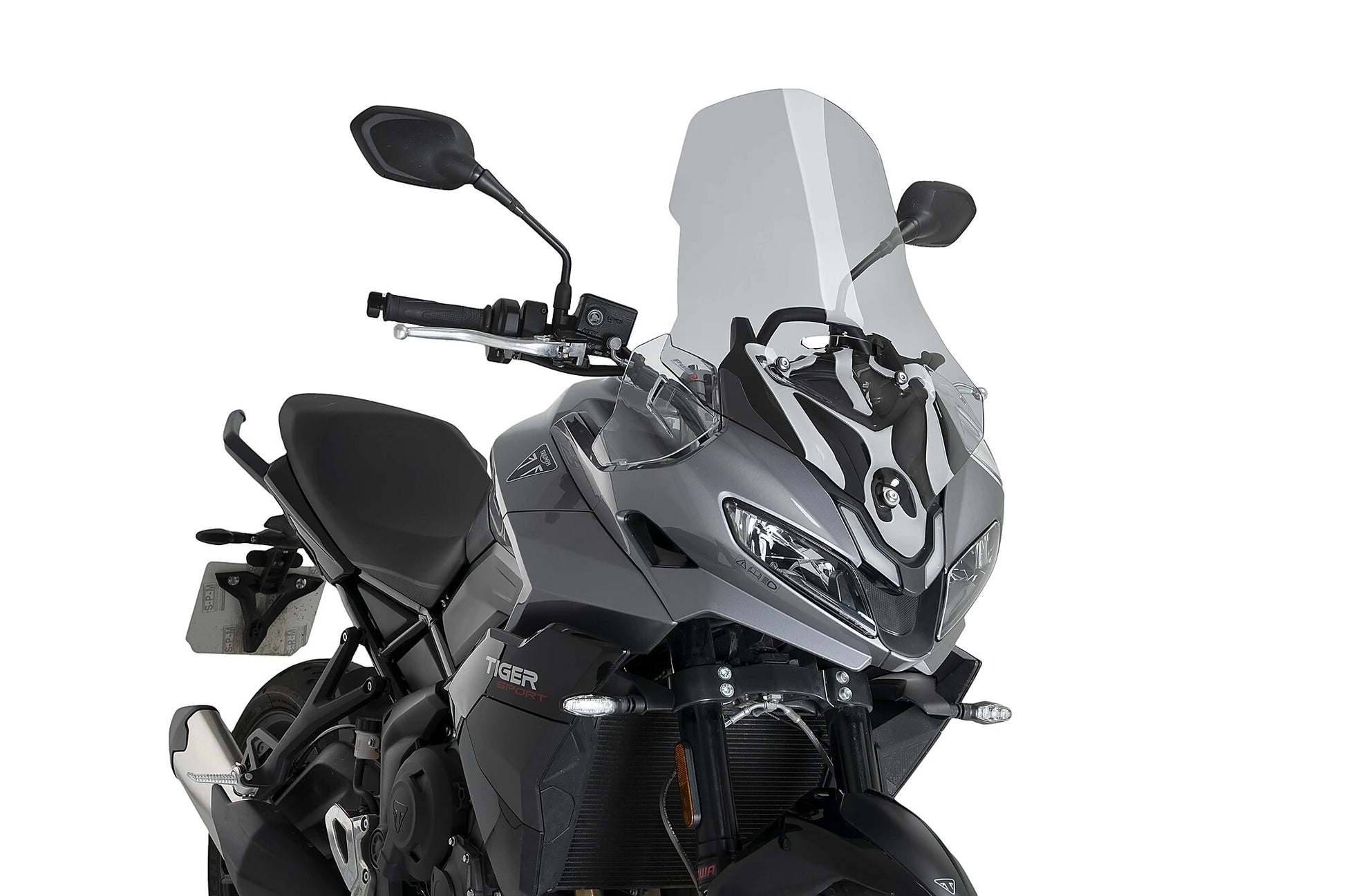 Puig Touring Windscreen Windshield/Windscreen 22521H - Smoke Tri