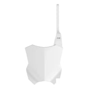 8665900002 Front Number Plate White - Plastic