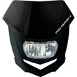 8667100011 Polisport Halo Headlight Led Black/Black - RV and Auto Parts