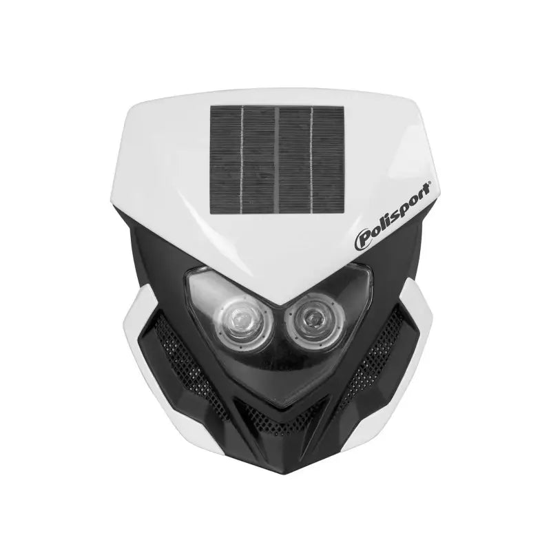 POLISPORT 8668900001 Lookos Solar Headlight White/Black