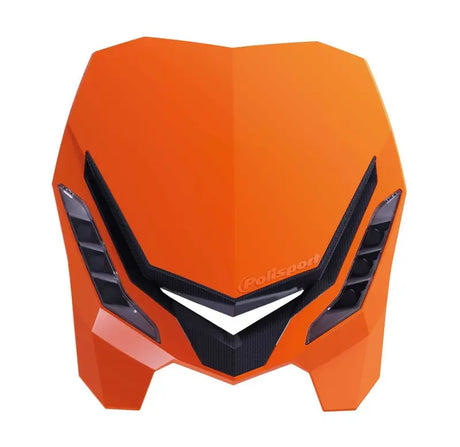 POLISPORT 8670800006 E Blaze Headlight Orange/Black
