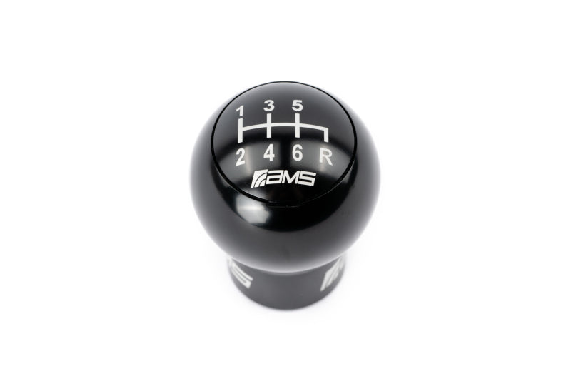 AMS AMS.50.06.0002-1 AMS Performance Subaru WRX/STi 6-Speed Billet Shift Knob (Incl Red, Black, & Gunmetal Cap)
