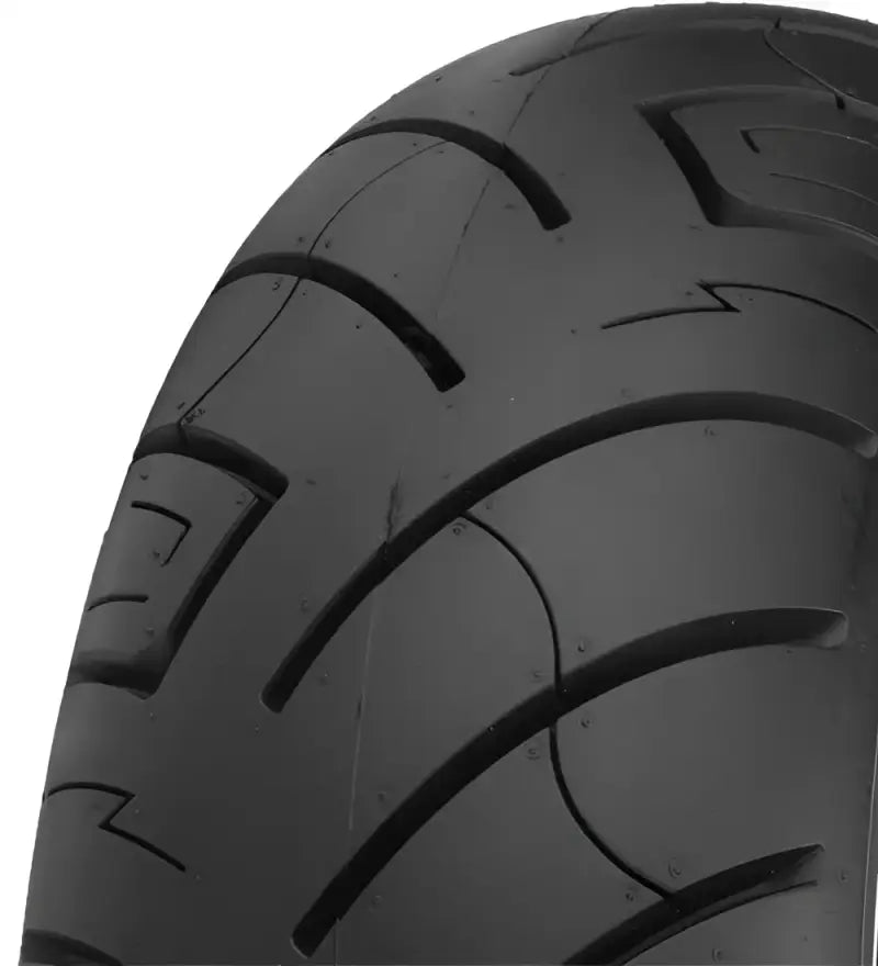 Shinko Tire 777 Cruiser HD Front 100/90B19 61H with reflective sidewall, designed for maximum grip and comfort for cruiser motorcycles.