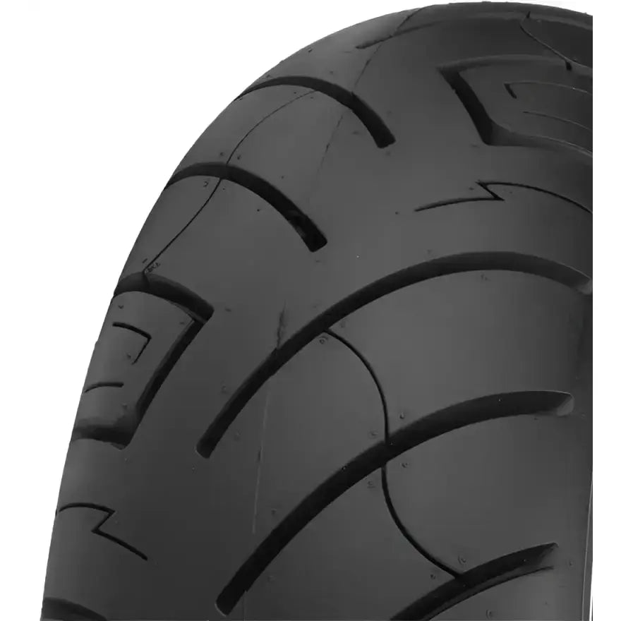 Shinko Tire 777 Cruiser HD Front 100/90B19 61H with reflective sidewall, designed for maximum grip and comfort for cruiser motorcycles.