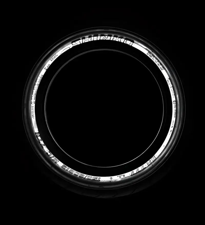 Shinko Tire 777 Cruiser HD Front 100/90B19 61H B/Bias TL Reflector with built-in sidewall reflective strip, designed for V-Twin and metric cruiser motorcycles.