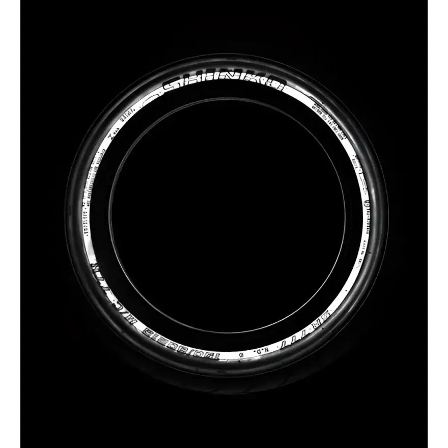 Shinko Tire 777 Cruiser HD Front 100/90B19 61H B/Bias TL Reflector with built-in sidewall reflective strip, designed for V-Twin and metric cruiser motorcycles.