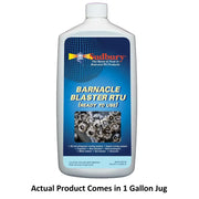 Sudbury 870-128 Barnacle Blaster Ready To Use, powerful marine growth remover in 1-gallon jug for boats and watercraft.