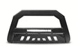 Black metal bull bar with LED light for Chevy Silverado Armordillo Armordillo 2019-2022