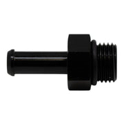 DeatschWerks 6-02-0505-B DeatschWerks 6AN ORB Male to 5/16in Male Barb Fitting (Incl O-Ring) - Anodized Matte Black
