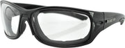 Bobster Rukus Sunglasses Eyewear Eruk001 - Black Lens Anti-FOG Photochromatic