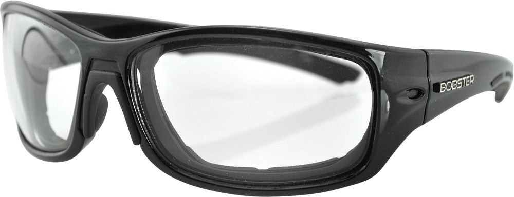 Bobster Rukus Sunglasses Eyewear Eruk001 - Black Lens Anti-FOG Photochromatic
