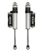 ICON 87705P Titan Xd shock absorbers with piggyback reservoir, 0-1.5' adjustable lift height, 2.5-inch body.