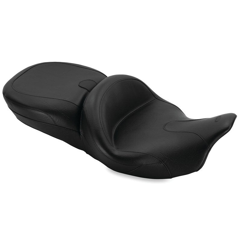 Mustang Motorcycle 76860 Mustang 08-21 Harley Electra Glide,Rd Glide,Rd King,Str Glide Touring Summit 1PC Seat - Black