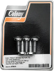 COLONY MACHINE 8793-5 Brake Rotor Hardware Front Torx Screw Kit