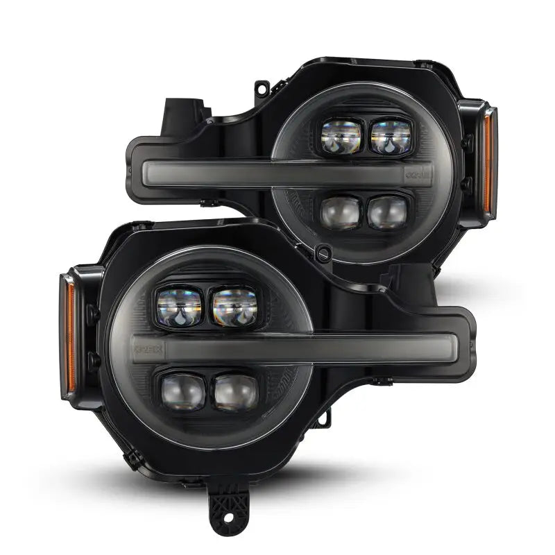 AlphaRex 880259 880259 AlphaRex 21-23 Ford Bronco NOVA LED Proj Headlights Alpha-Black w/Activ Light/Seq Signal/DRL