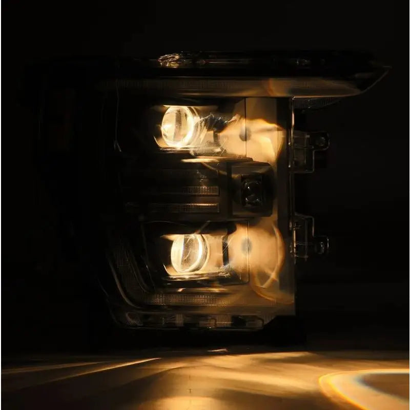 AlphaRex 880293 880293 AlphaRex 21-22 Ford F150 PRO-Series Projector headlights Black w/Activ Light/Seq Signal