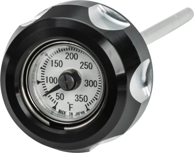 Black and silver oil temp dip stick for 88252 Harddrive Oil Temp Dip Stick M8