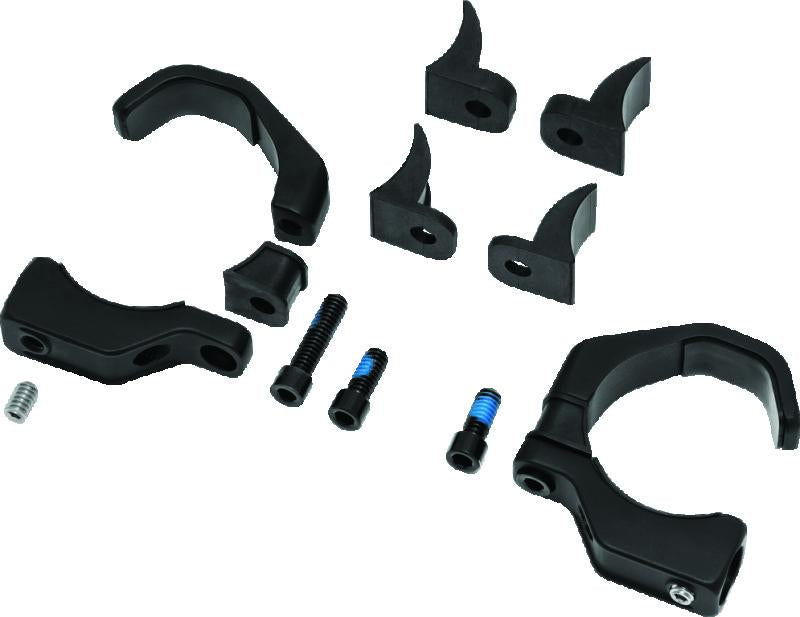 Kuryakyn 2580 Kuryakyn Pipe Wrench Fork Mounts Black - 2580