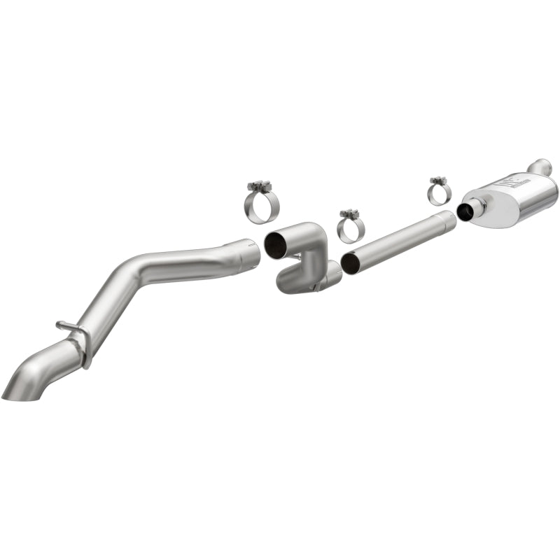Magnaflow 19386 MagnaFlow 2018+ Jeep Wrangler 3.6L SS Driver Side Rear Exit w/o Tip Cat-Back Exhaust