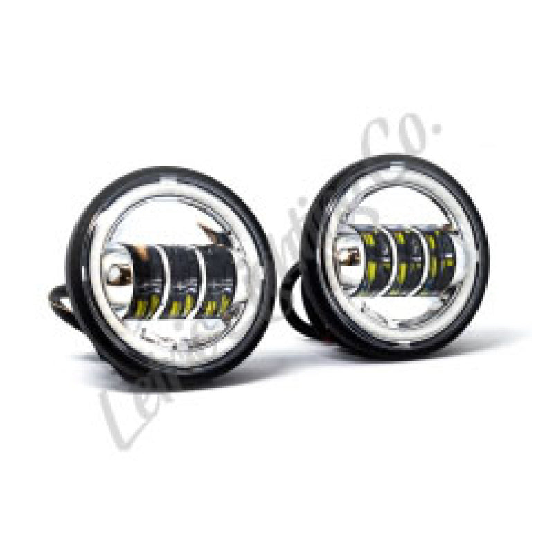 Letric Lighting LLC-ILPL-CH Letric Lighting 4.5in Chrome Full-Halo Indian
