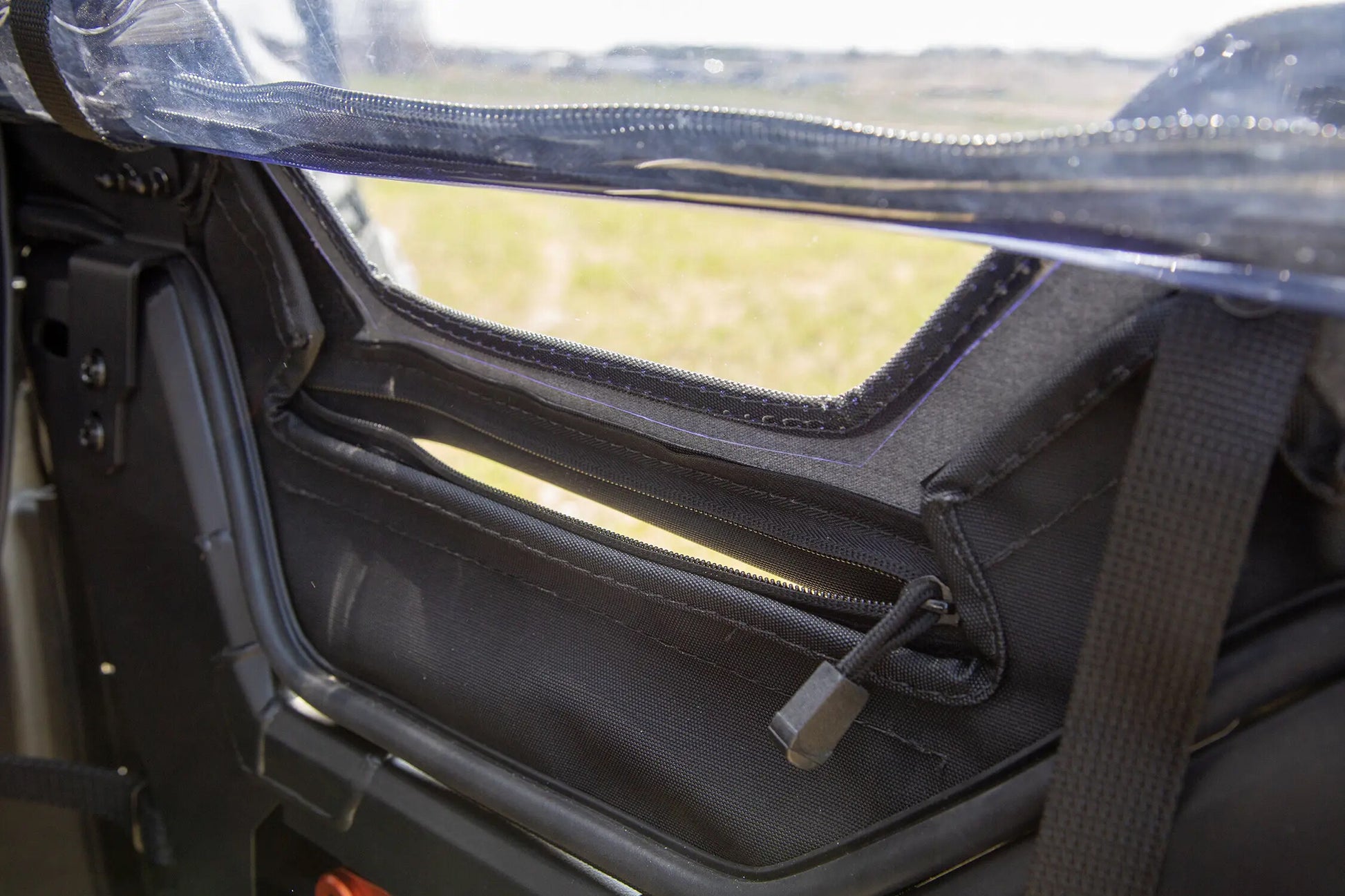 Kolpin Doors - Steel Lower and Soft Upper Body 32510 - Rear