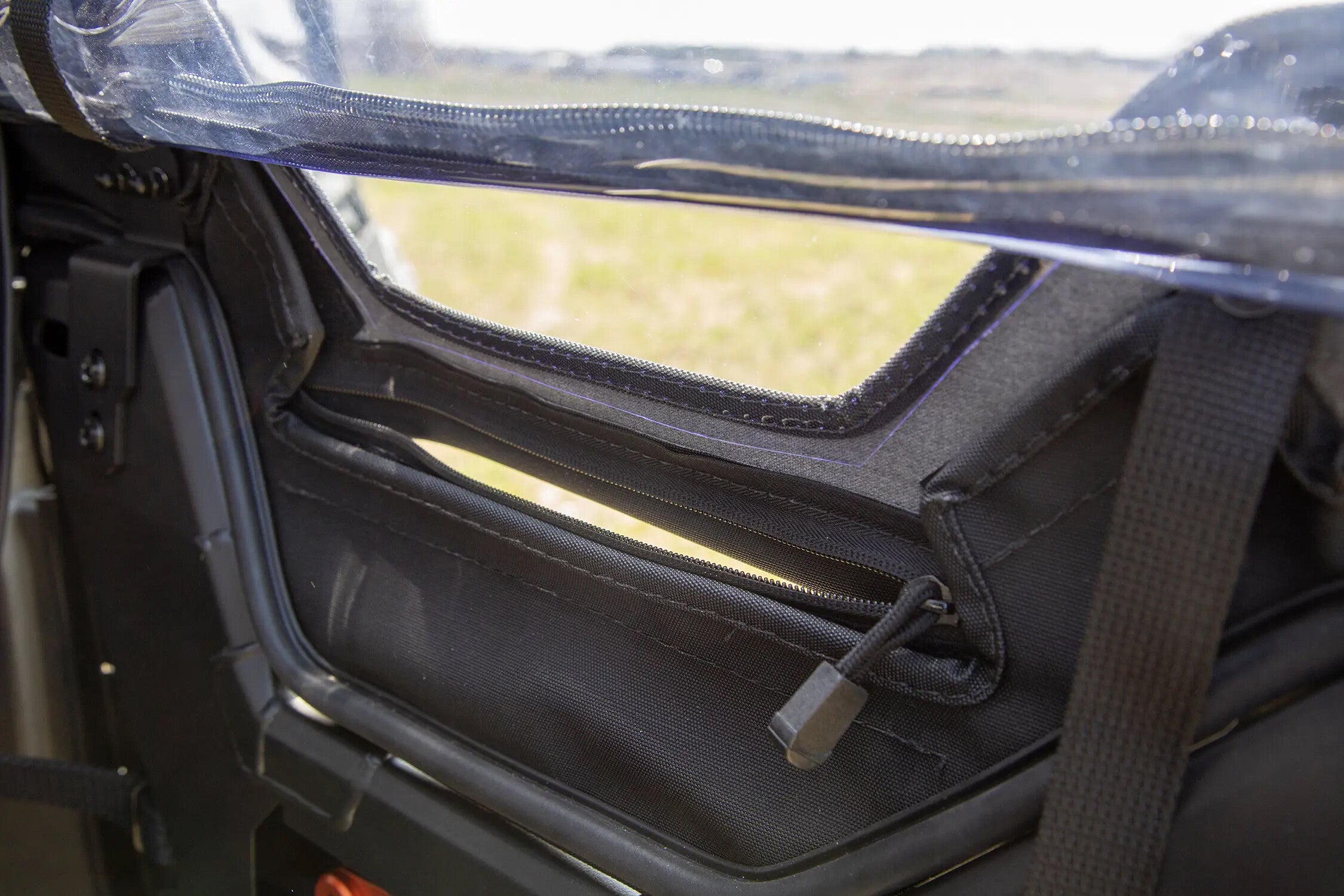 Kolpin Doors - Steel Lower and Soft Upper Body 32510 - Rear