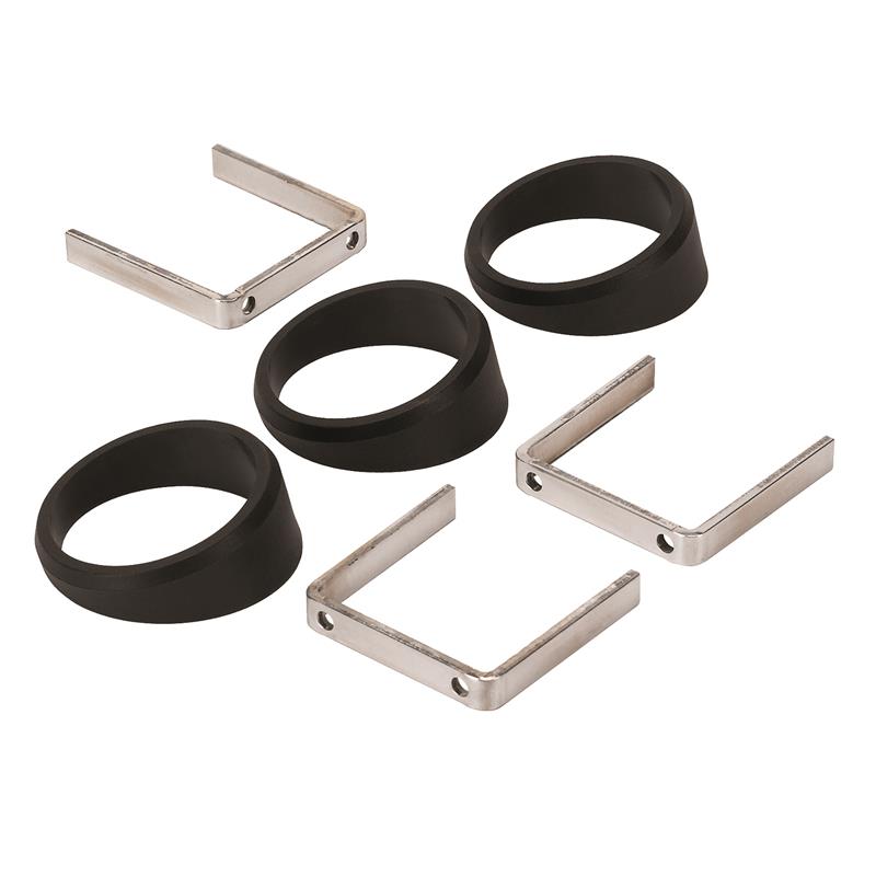 AutoMeter 2234 Autometer or Autogage 2-1/16in Black Angle Rings -- 3 Pack