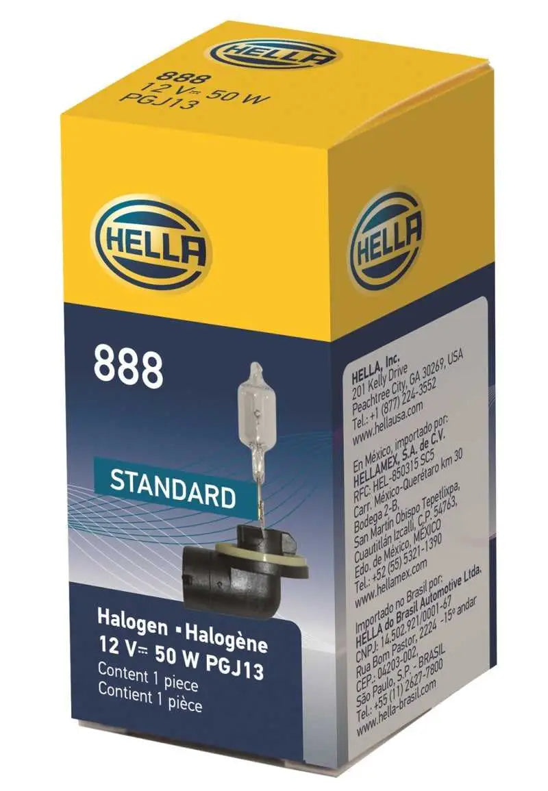 Hella 888 Hella Bulb 888 12V 50W PGJ13 T3.25