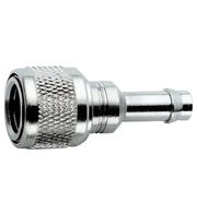 Chrome hose barb fitting for fuel line in Attwood Marine Chrys marine chrys hose setup