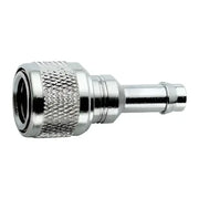 Chrome hose barb fitting for fuel line in Attwood Marine Chrys marine chrys hose setup