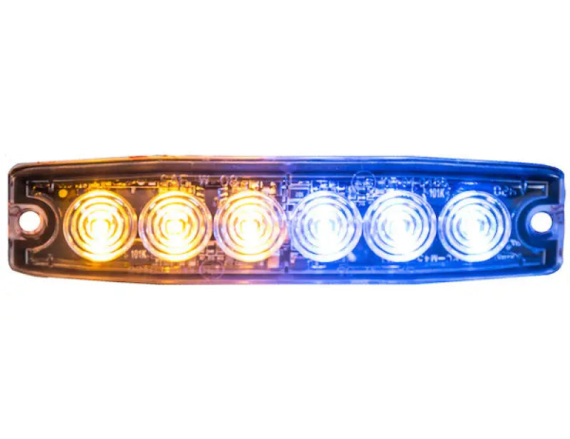 8892208 Buyers Prod Light Strobe 5-1/8In 6-Led Amber/Bl