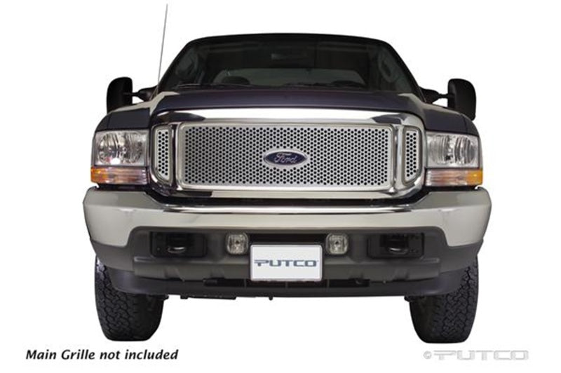 Putco 85105 Putco 99-04 Ford SuperDuty - Side Vents Only Punch Stainless Steel Grilles