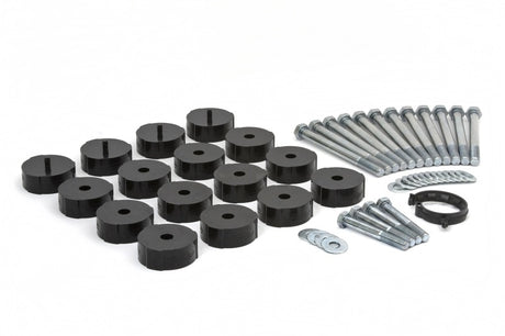 Daystar 2004-2009 Hummer H3 - Body Lift Kit 1in (Replaces Factory Mounts/Incl. all Hardware) - KG04501BK