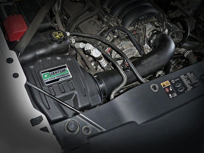 aFe 53-10030D aFe Quantum Cold Air Intake System w/ Pro Dry S Media 14-19 GM Silverado / Sierra 1500 V8-5.3/6.2L