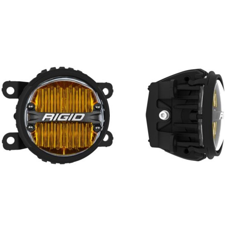 Rigid Industries 37119 Rigid Industries 12-18 Subaru BRZ / 12+ WRX STI s360-Series 4in LED SAE J583 Fog Light kit - Yellow