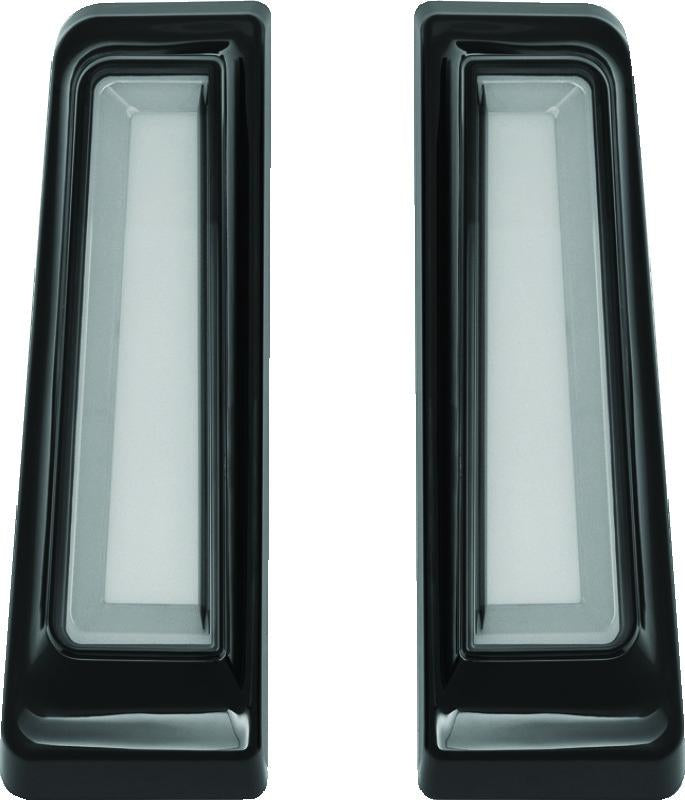 Kuryakyn 2901 Kuryakyn Tracer L.E.D. Inserts For Saddlebag Supports Black - 2901