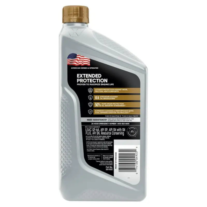 Valvoline Val Extended Prot Full Syn 0W20 motor oil, ideal for RV, automotive, powersports, off-road, marine, exterior and interior truck accessories, truck bed, and RV parts. Experience superior engine protection and performance. AVADA - Best Sellers, Must Haves.