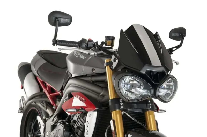 8929N Windscreen Naked New Gen Sport Black Tri 