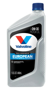 Valvoline Val Euro full synthetic 0W30 motor oil for smooth engine performance